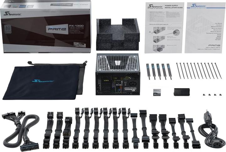 Actual product image Seasonic Prime TX-1300 ATX 3.0 (1300 W)