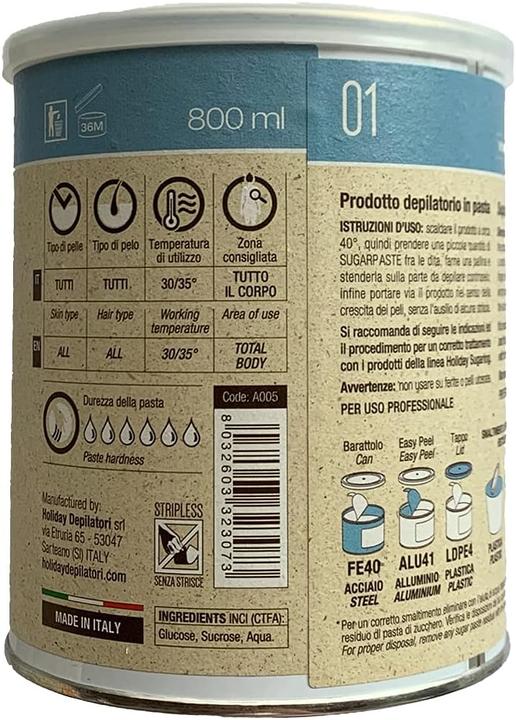 Valeurs nutritives et ingrédients Holiday Pâte à sucre Stardust Strong 1 kg