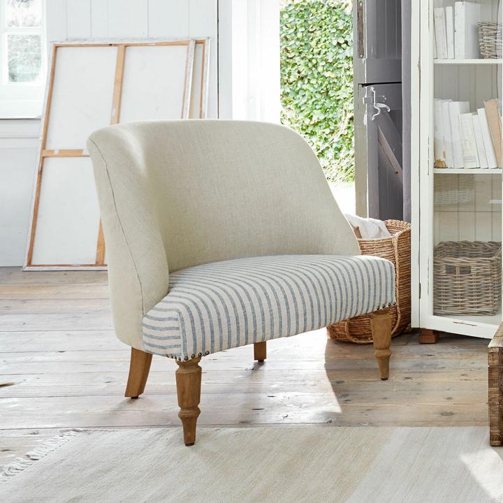 Produktbild Loberon Sessel Maplewood beige/grau