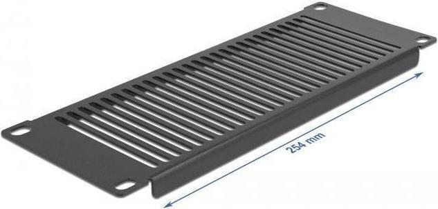 Actual product image Delock Rack Panel Black
