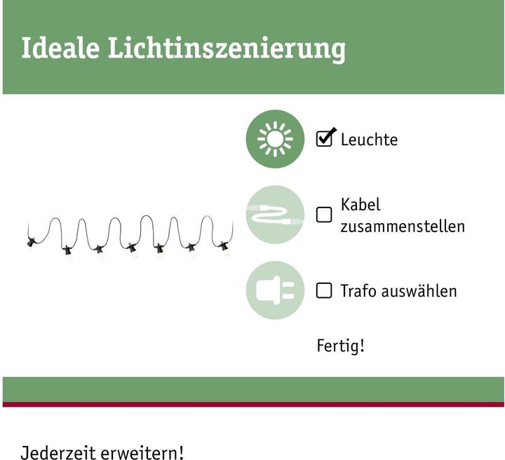 Actual product image Paulmann Plug & Shine light chain (6.80 m)