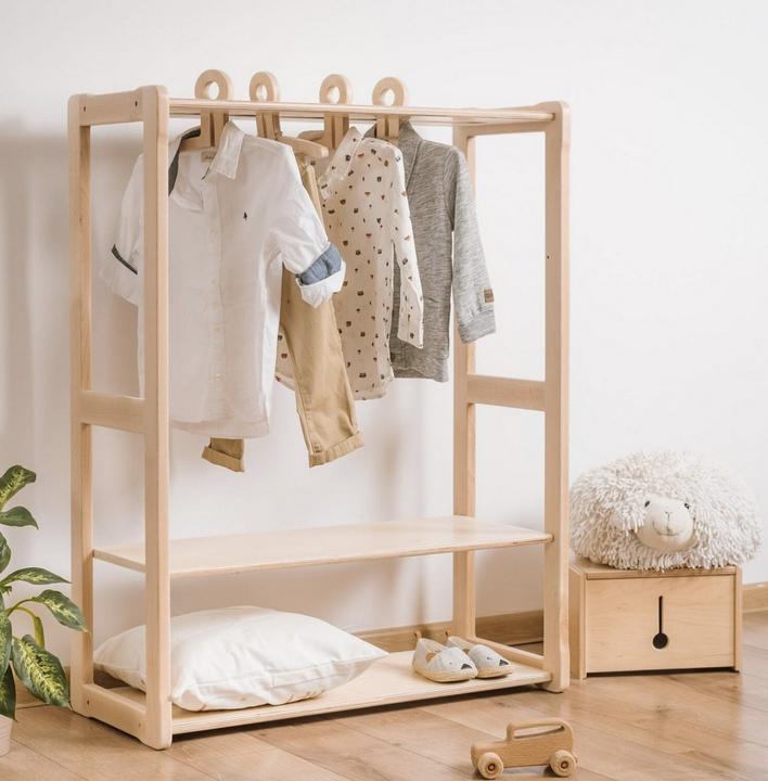 Actual product image Montessori Wardrobe