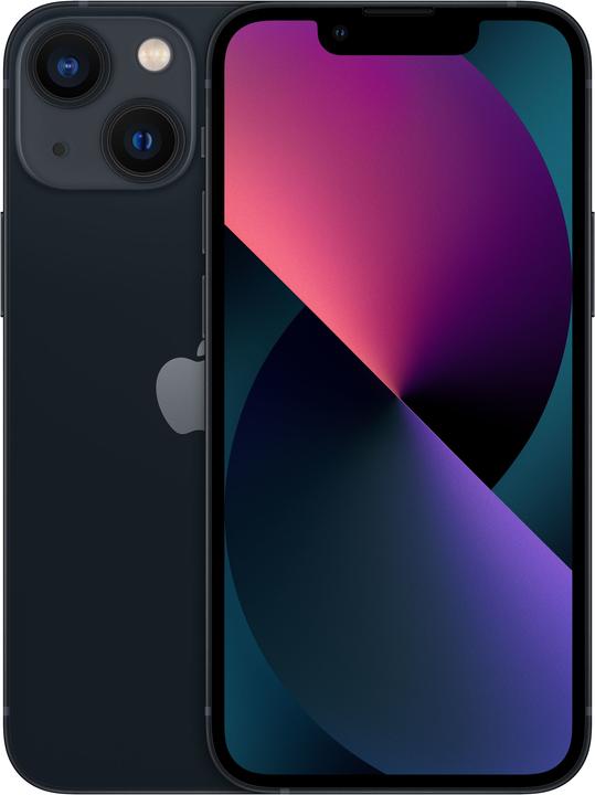 Apple iPhone 13 mini (512 Go, Minuit, 5.40", SIM + eSIM, 12 Mpx, 5G)