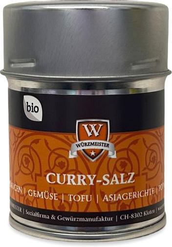 Actual product image Würzmeister Organic curry salt (75 g)