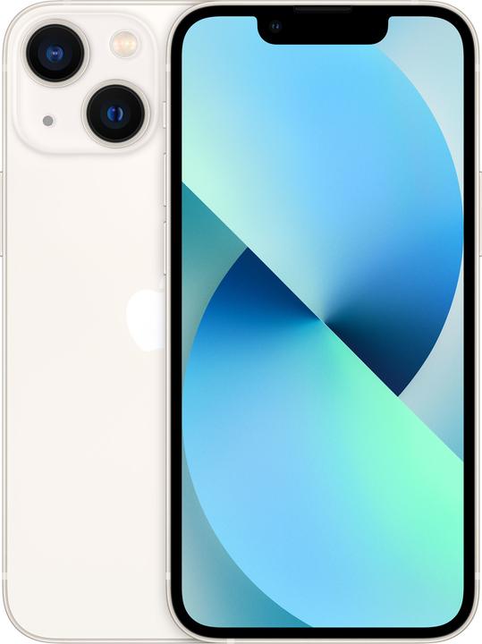 Apple iPhone 13 mini (256 GB, Starlight, 5.40", SIM + eSIM, 12 Mpx, 5G)