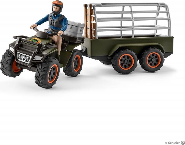 Produktbild Schleich Quad mit Anhänger und Ranger