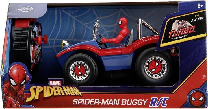 Actual product image Jada Marvel Spider-Man RC Buggy 1:24