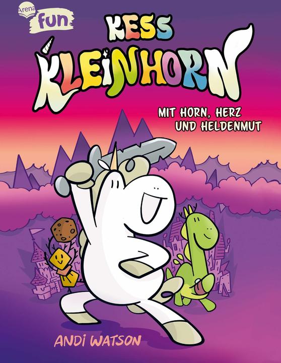 Arena Kess Kleinhorn. Mit Horn, Herz und Heldenmut (Deutsch, Andi Watson, 2025)