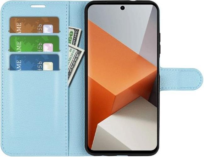 Produktbild MU Classic Litchi Leder Bookcover Series (Xiaomi Redmi Note 13 Pro+)