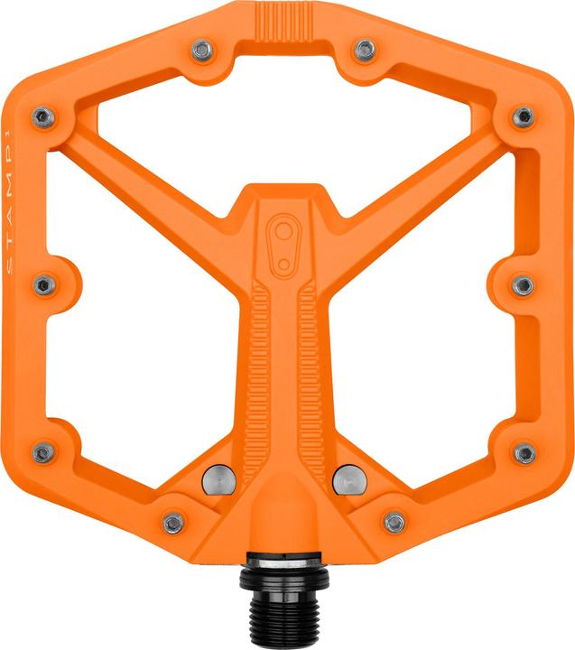 Produktbild Crankbrothers Pedal Stamp 1 large orange Gen 2