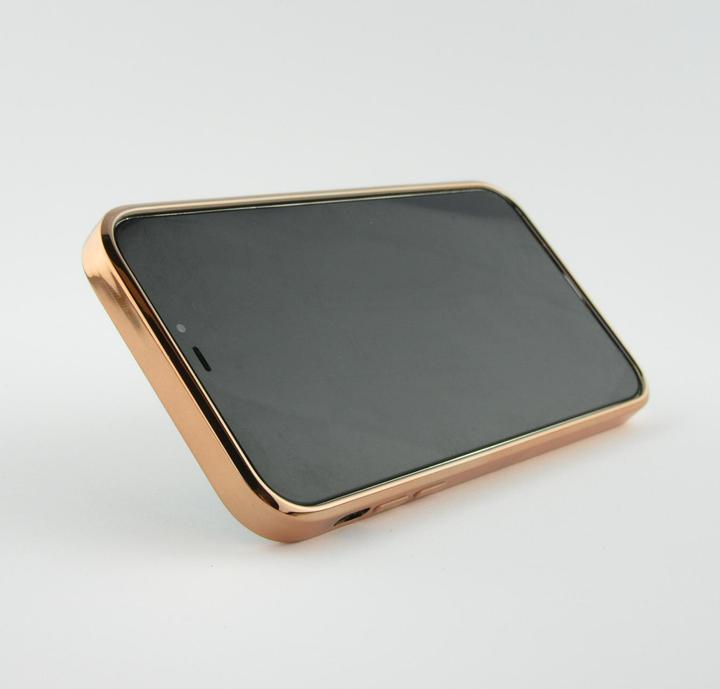 Produktbild PhoneLook Hülle Gummi Bronze mit Ring grau grün (Apple iPhone XR)