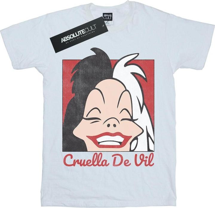 Produktbild Disney Cruella De Vil Cropped Head TShirt (XXL)