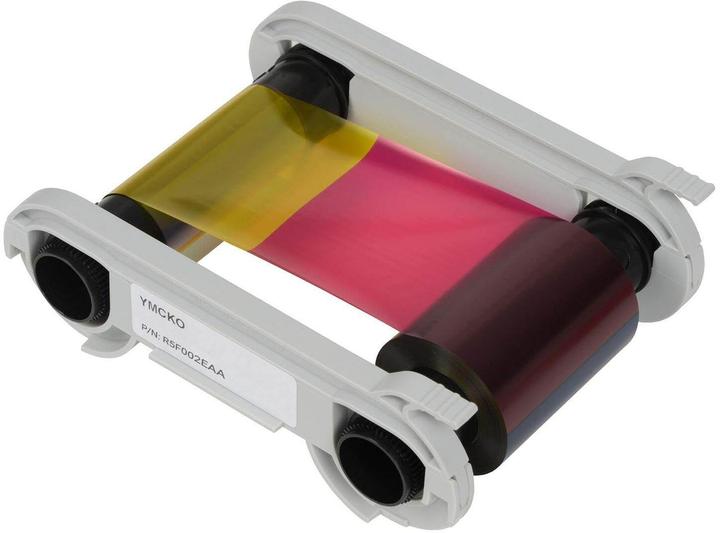 Produktbild Evolis YMCKO-Band (Blau, Rosa, Gelb, Schwarz)