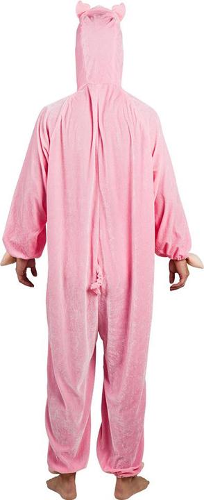 Actual product image Boland Piggy Child Costume: Plush Jumpsuit With Hood (140)
