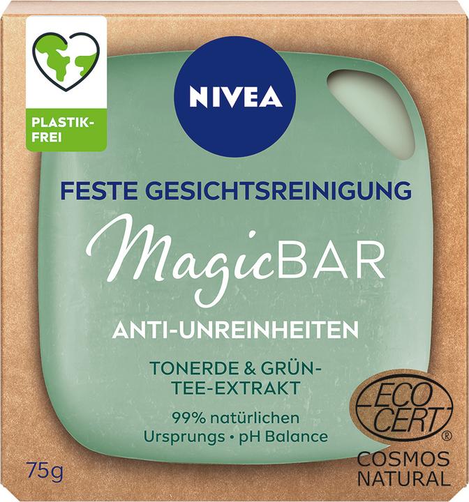 Produktbild NIVEA Magic Bar Anti-Unreinheiten (Reinigungstücher, 75 ml)