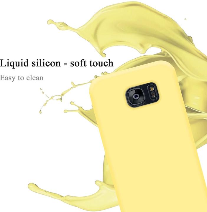 Immagine prodotto Cadorabo Copertura della cassa del silicone liquido TPU (Samsung Galaxy S7 Edge)
