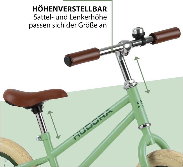 Actual product image Hudora Retro Boy running bike (12")