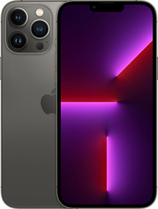Produktbild Apple iPhone 13 Pro Max (128 GB, Graphite, 6.70", SIM + eSIM, 12 Mpx, 5G)