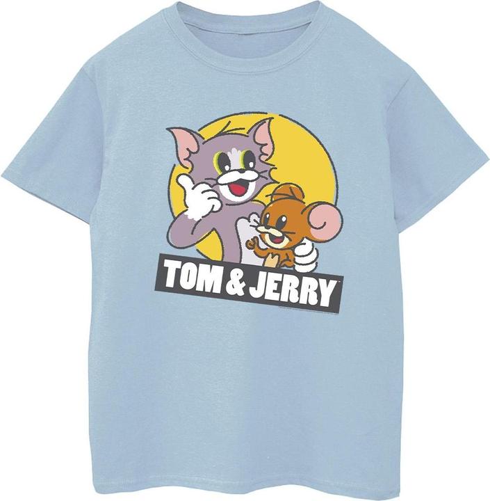 Immagine prodotto Tom & Jerry Sketch Logo Maglietta Ragazzi (128)