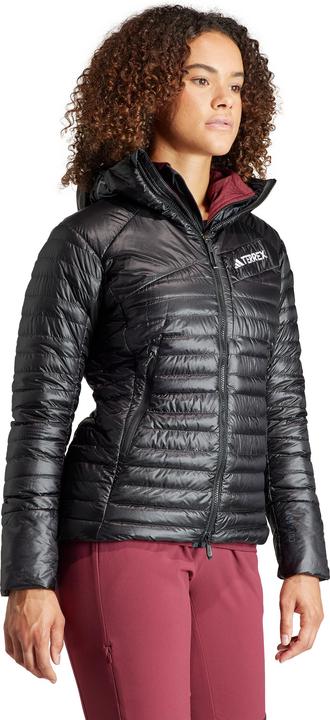 Actual product image adidas Women's Terrex Techrock Down Hooded Jacket (M)