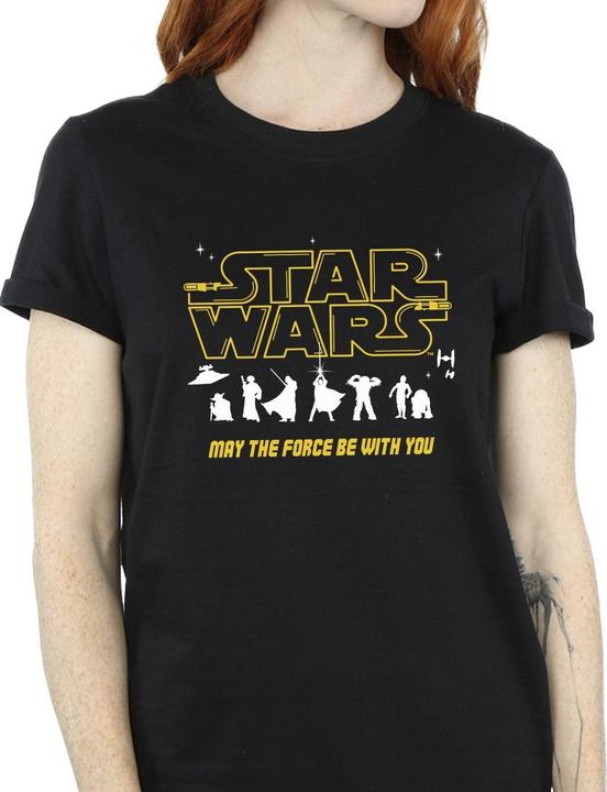 Image du produit Star Wars - T-shirt SILHOUETTES FORCE - Femme (5XL)