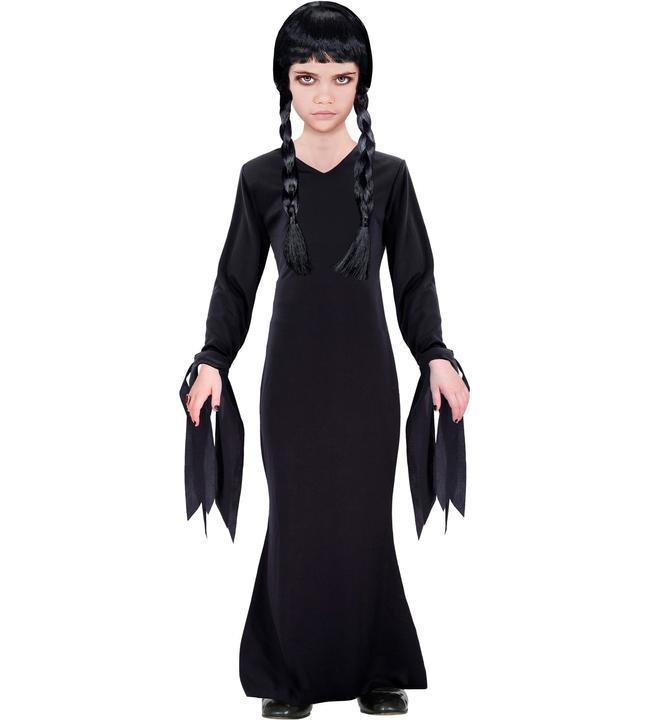 Actual product image Widmann Dark Girl children's wig