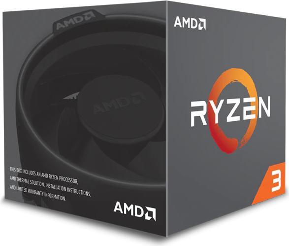 AMD Ryzen 3 1200 3,1GHz (AM4, 3.10 GHz, 4 -Core)