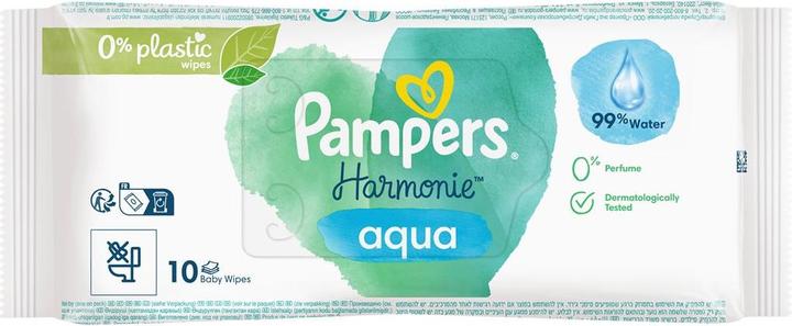 Produktbild Pampers Harmonie Aqua (10 Stück)