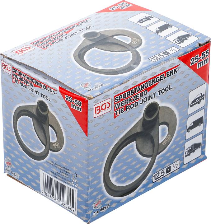 Actual product image BGS Tie Rod Wrench 12.5 mm (1/2 ") Drive 25 - 55 mm
