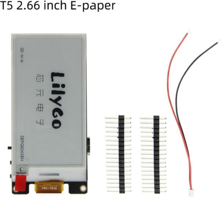Immagine prodotto Lilygo Modulo ESP32 T5 con display E-Ink da 2,66 pollici