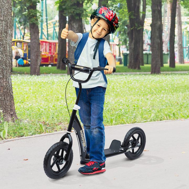Produktbild Homcom Kinderroller Anti-Rutsch Trittfläche, Metallfahrradständer zum Parken
