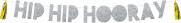 Image du produit Folat Guirlande de lettres Hip Hip Hourra - 1,6 mètre