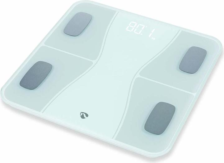 Image du produit Nedis WIFI-SmartLife-Pèse-personne Bluetooth® | IMC / BMR / Graisse / Os / Poids / Muscle / Quoi (180 kg)