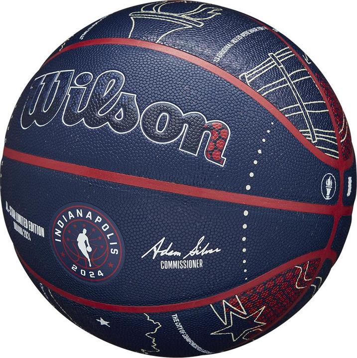 Immagine prodotto Wilson Pallone Da Basket Da Collezione 2024 Nba All Star