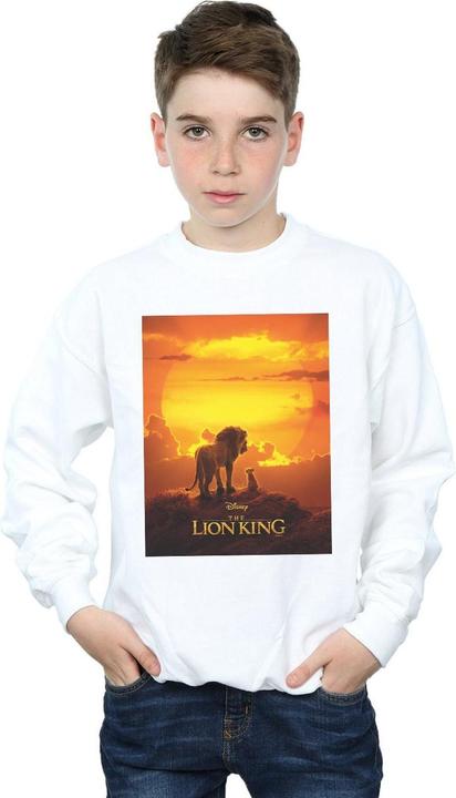 Immagine prodotto Disney The Lion King Movie Sunset Poster Felpa Ragazzi (152, 158)