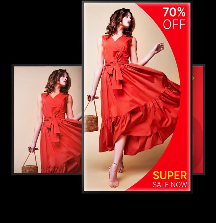 Actual product image vivitek DS DK753 189cm 75" (3840 x 2160 Pixels, 75")