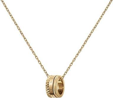 Daniel Wellington - Stylish gold-plated necklace with a circular pendant Elevation DW00400266