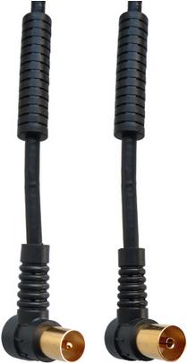 Actual product image E+P Angle connection cable (95 dB, Antenna cable)