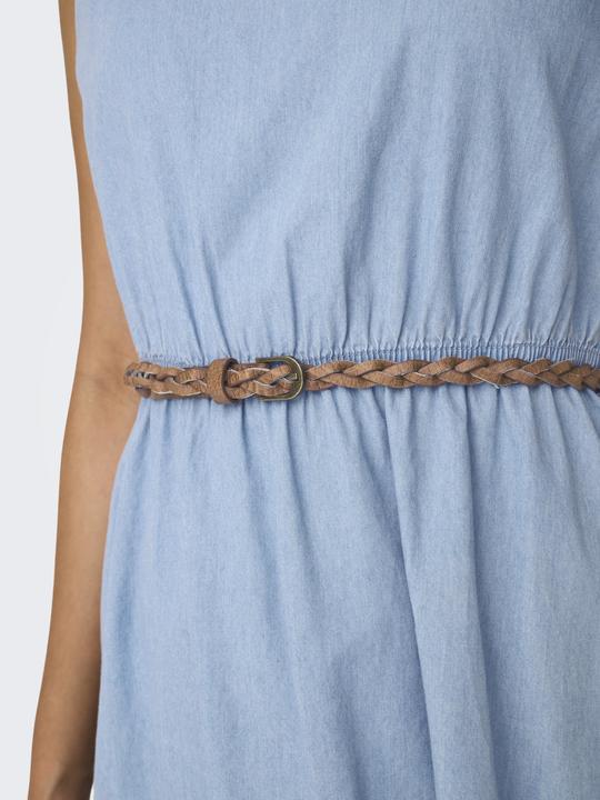 Produktbild Only Normal geschnitten Rundhals Breite Träger Kurzes Kleid Jeanskleid (XL)