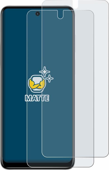 Actual product image BROTECT Anti-glare screen protector matt (2 Piece, Motorola Moto E32)
