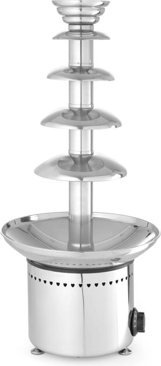 Hendi Schokoladebrunnen 5 Ebenen Edelstahl 230V 265W