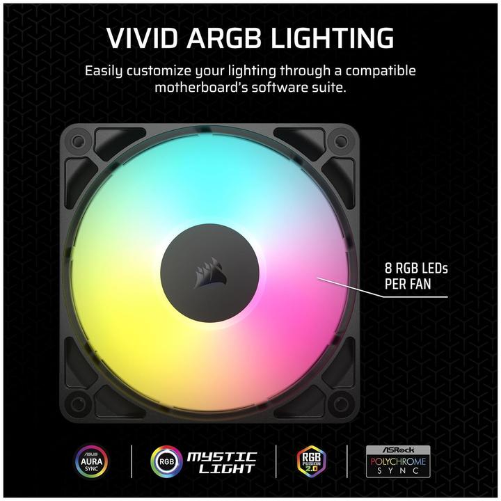 Produktbild Corsair RS120 (120 mm, 3 x)