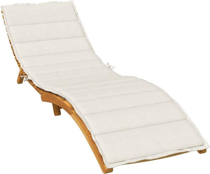 Actual product image VidaXL Sun lounger cushion fabric (200 x 50 x 4 cm)