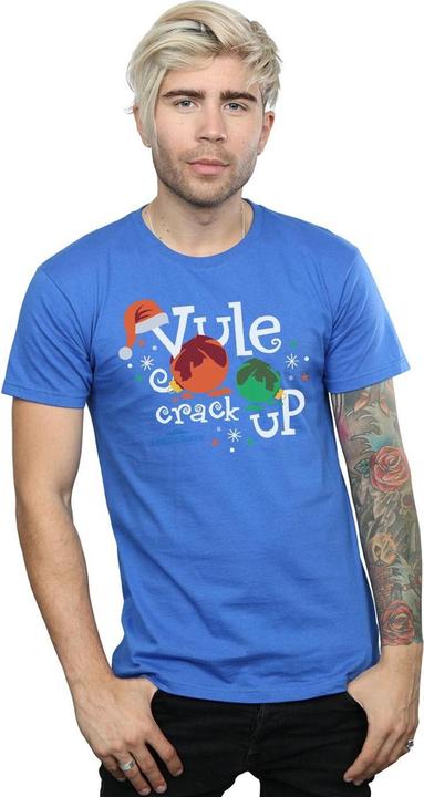 Immagine prodotto National Lampoon´s Vacation National Lampoon's Christmas Vacation Yule Crack Up Maglietta Uomo (3XL)
