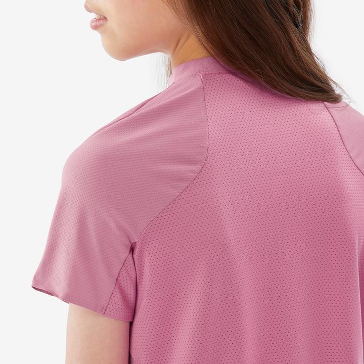 Produktbild Quechua T-Shirt Kinder Gr. 122–170 Wandern - MH900 rosa (8, 9, 10)