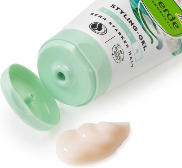 Actual product image dm alverde Styling Gel Organic Lotus Flower, Organic Purple Rice (Hair gel, 36 ml)
