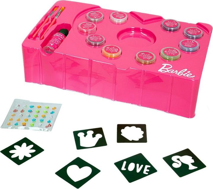 Actual product image Lisciani Barbie glitter tattoos