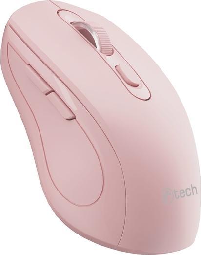 Image du produit C-Tech WLM-12PK/Ergonomick??/Optick??/Pro prav??ky/Bezdr??tov? USB + Bluetooth/R????ov?? (Sans fil)
