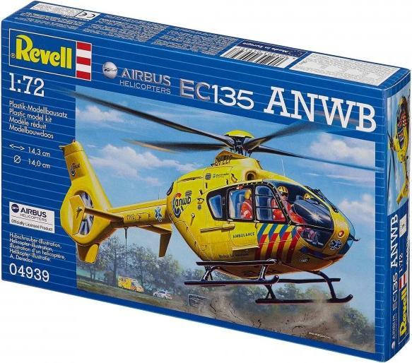 Actual product image Revell Airbus Helicopter EC135 ANWB