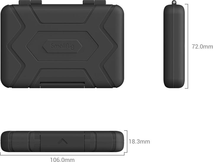 Produktbild SmallRig Memory Card Case (Kamera Innentasche, 0.59 l)